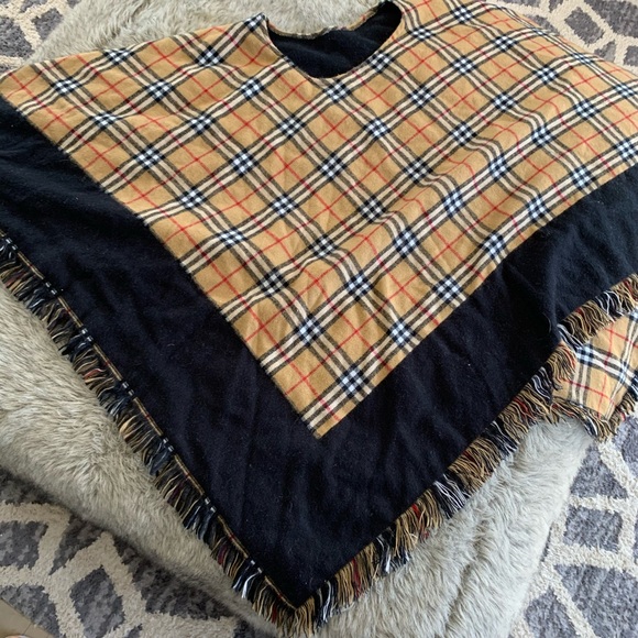 Jackets & Blazers - Plaid wool print Burberry copy